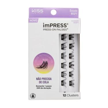 Imagem de Cílios Postiços imPRESS Mini REFIL Ousado Wispy - Kiss New York