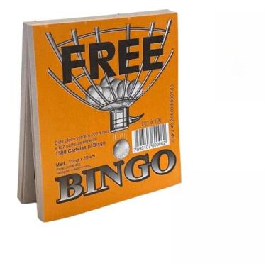 Imagem de BLOCO P/BINGO COM 100 FOLHAS
