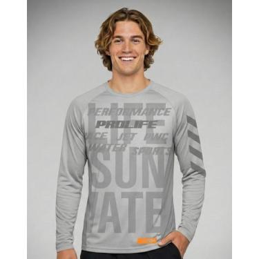 Imagem de Camisa UV Masculina Life - Prolife, Ice, M