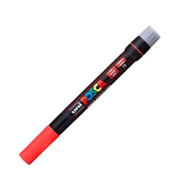 Imagem de Caneta Posca Uni Ball PCF-350 Brush Pen Vermelho