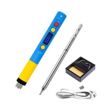 Imagem de Ferro De Solda Inteligente QLED Display PD65W Para Impressora 3D Com P