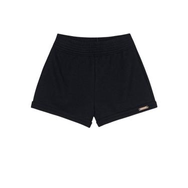 Imagem de Shorts Básico Infantil Menina de Moletinho Brandili