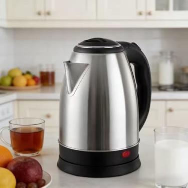 Imagem de Jarra Elétrica Bule Chaleira Inox 1,8 Litros Amanzi Fix 110v, 110V