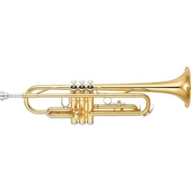 Imagem de Trompete YTR-2330 para Estudantes com Som Excelente e Entonação Precisa Dourado Yamaha