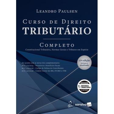 Imagem de Livro - Curso de Direito Tributário Completo - 17ª Edição 2026
