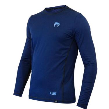 Imagem de Camiseta Venum Manga Longa Drygear Basic Dark Masculina-Masculino