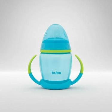 Imagem de Copo Com Alça Removível 250ml Azul Buba Azul