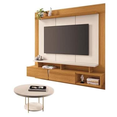 Imagem de Home Suspenso Zenith Cinamomo Off White com Mesa de Centro Sky Off Whi