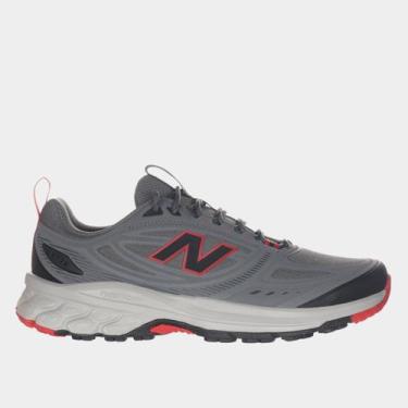 Imagem de Tênis New Balance Fresh Foam 410V9 Masculino, Grafite, Preto, 42