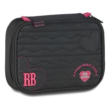Imagem de Estojo Box Escolar Preto Rebecca Bonbon - Clio