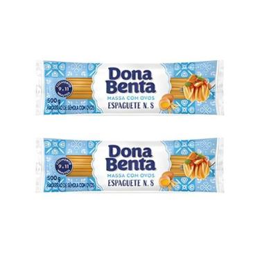 Imagem de Macarrão Dona Benta Espaguete Com Ovos 500g 2 UN