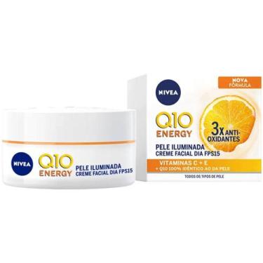 Imagem de Creme Facial Antissinais Nivea Q10 Plus C Dia - FPS 15 50ml