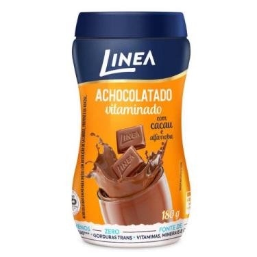 Imagem de Achocolatado em Pó Linea Zero Açúcar Cacau e Alfarroba 180g