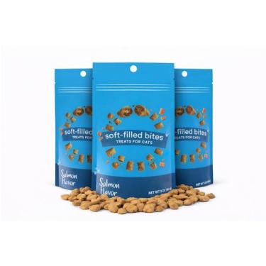 Imagem de Petiscos para Gatos Soft-Filled Bites Sabor Salmão 255 g - Marca Própr