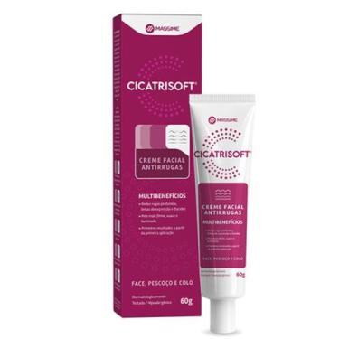 Imagem de Cicatrisoft Creme Facial Antirrugas e AntissinaisEfeito Lifting 60g - 