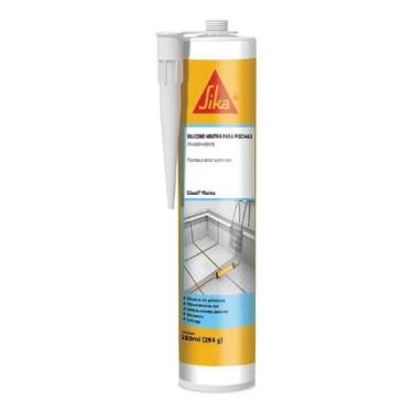 Imagem de Sikasil Silicone Neutro Para Piscinas 401 Transparente 280ml