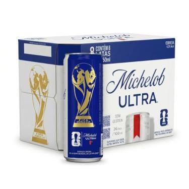 Imagem de MICHELOB ULTRA LATA 350ML,pack com 8 unidades