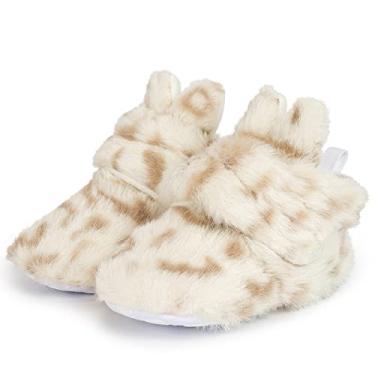 Imagem de Jueshanzj sapatos para bebês meninas sapatos para bebês sapatos de bebê de couro macio sapatos para bebês meninas sapatos para bebês sapatos para bebês sapatos para meninas sapatos de bebê meias sapatos, Damasco, 7.5 Toddler