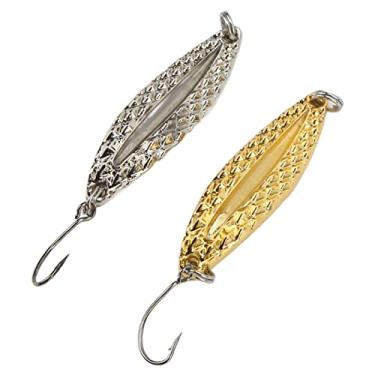 Imagem de Isca de pesca de água doce, simulação de forma de sanguessuga Isca de pesca de liga de zinco resistente para pescadores para o mar para poleiro(3,5g)