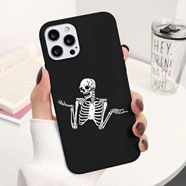 Imagem de Capa de caveira engraçada para Samsung Galaxy A10 A12 A02S A32 A31 A52 A51 A50 A40 A71 A72 S8 S8 S10E S9 S10 S20 FE S21 Capa Ultra Plus TPU, Khe, kltzshou, para A52 4G 5G