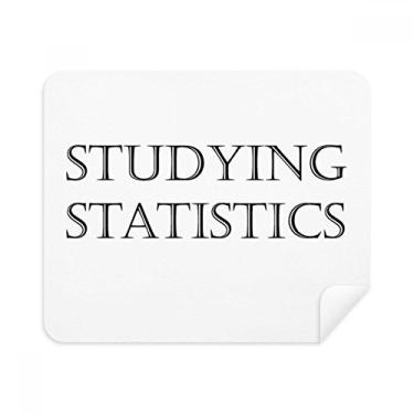 Imagem de Pano de limpeza de tela para estudar, estatísticas de frase, 2 peças, tecido de camurça