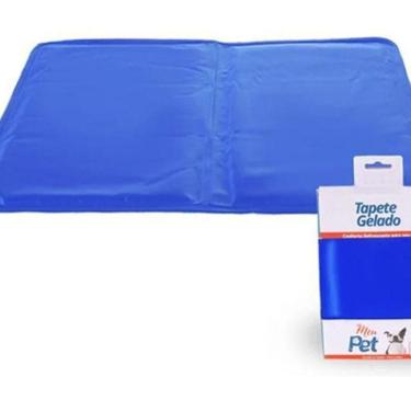 Imagem de Tapete Refrescante Gelado Para Cachorro Gato Cão Pet 40X50Cm