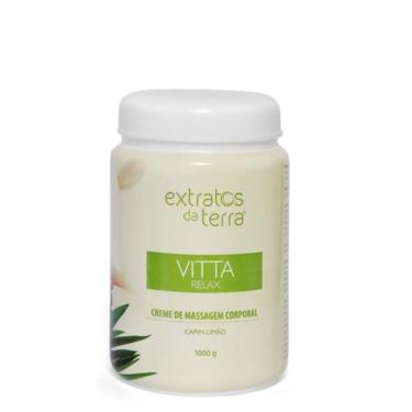 Imagem de Vitta Relax Creme de Massagem Corporal Capim-Limão 1Kg