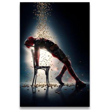 Imagem de Poster Decorativo 42cm X 30cm A3 Brilhante Deadpool Marvel - Bd Net Co