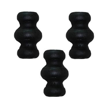 Imagem de Kit 3 Anueto em Ferro Fundido Decoração Grade Portão N12 6cm