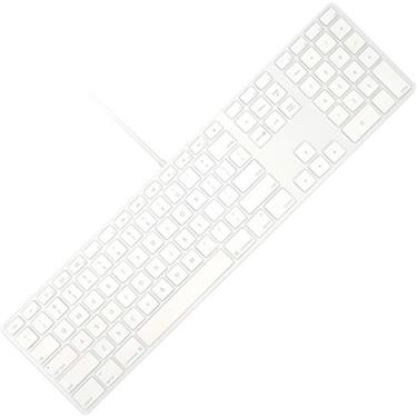 Imagem de Capa de teclado Allinside para teclado USB com fio iMac, 01 Transparent