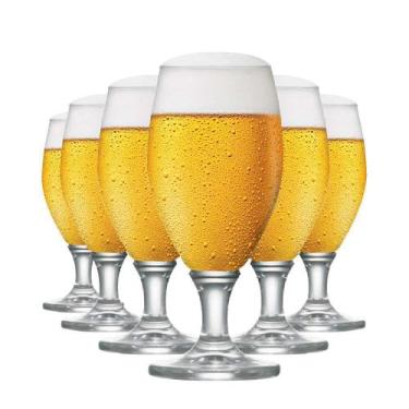 Imagem de Taça De Cerveja De Cristal Deister P 345ml 6 Pcs - Ruvolo