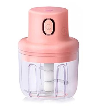 Imagem de Processador de Alimentos Moedor Elétrico Mini USB Triturador Automático Alho Cebola Pasta de Amendoim Exclusivo Zannaki®