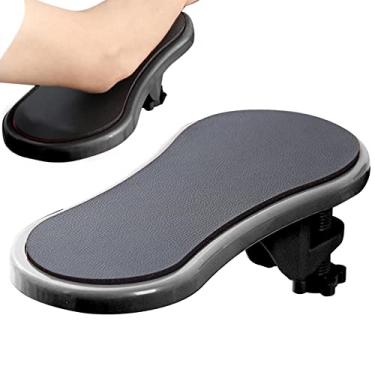 Imagem de Tapete do rato do apoio de braço | Almofada extensora de mesa de computador ajustável | Apoio de braço para mesa de computador Descanso de braço para mesa, mesa, escritório Aocate