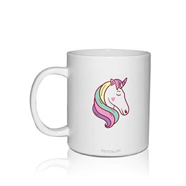 Imagem de Caneca Branca Personalizada Dia das Crianças Unicórnio