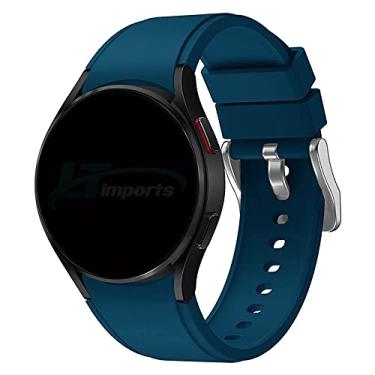 Imagem de Pulseira Classica LTIMPORTS, compativel com Galaxy Watch 6 - Galaxy Watch 6 Classic - Galaxy Watch 5 - Galaxy Watch 5 Pro - Galaxy Watch 4 Classic (Azul Petróleo)