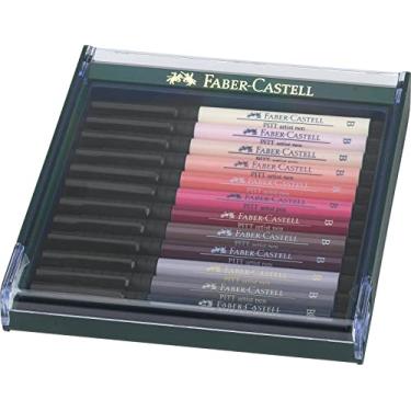 Imagem de A&G EST. CAN. ART. PITT PINCEL 12 C.T RETATO , Faber-Castell, 267424, Multicor, 12 cores