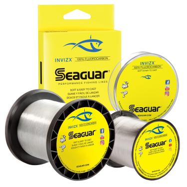 Imagem de Seaguar Linha de pesca Invizx 100% fluorocarbono 1000 jardas (9 kg), transparente, modelo: 20VZ1000