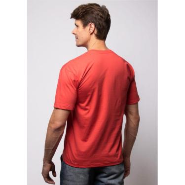 Imagem de Camiseta Pau a Pique básica Coral CORAL - CT - G-Masculino