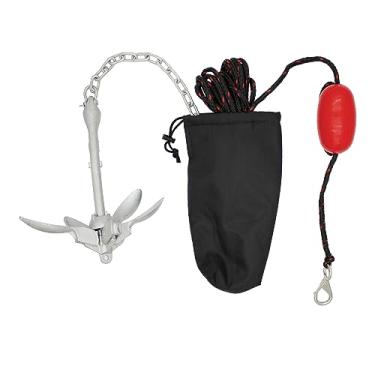 Imagem de Extreme Max 3006.6785 BoatTector Kit de âncora de grapnel de luxo completo para pequenos barcos, caiaques, PWC, Jet Ski, pranchas de remo, etc. - 1,6 kg.