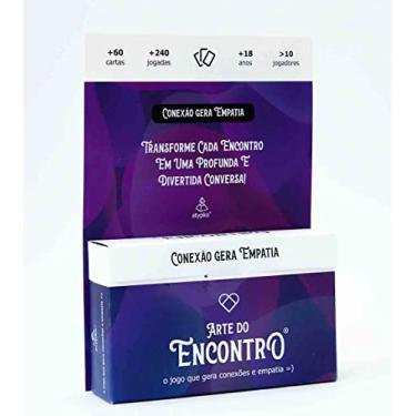 Imagem de Arte do Encontro. O jogo de perguntas que gera conexões e empatia, Violeta escuro