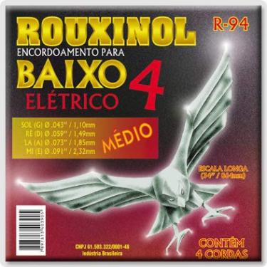 Imagem de Encordoamento Inox para Contra Baixo - Rouxinol