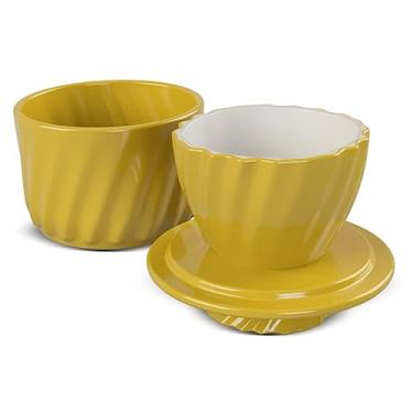 Imagem de Ceraflame Manteigueira Francesa Twist 250Gr - Amarelo