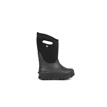 Imagem de BOGS Bota infantil unissex Neo Classic Rain, Preto, 9 Little Kid