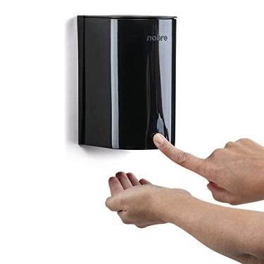 Imagem de Dispenser mini p/sabonete liquido/alcool gel 500ml (c/reserv.val. XPRO) PRETO - Nobre