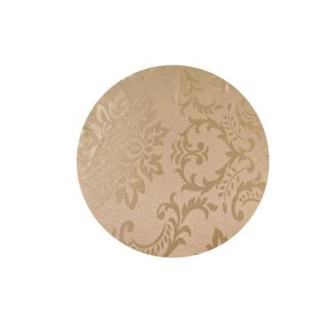 Imagem de Sousplat Natal Jacquard Dourado - Nsw