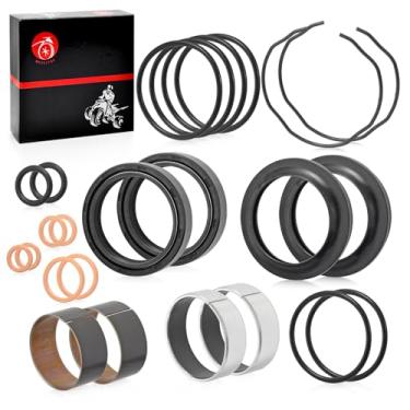 Imagem de Kit de vedações de óleo de poeira de bucha de garfo Para SUZUKI GSX-R600 GSX-R750 GSF1200 Bandit 1200 DL650 V-Strom 650 RF900R Para HONDA CB1000A/AC