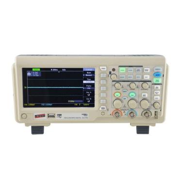 Imagem de Osciloscópio Digital 2 Canais 100Mhz 2Ch 1Gsa/s 40Kpt Software Hold Auto Teste Usb Od-2750 Portátil Com Certificado