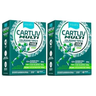 Imagem de Kit 2 Cartliv Multi 60 Cápsulas Equaliv