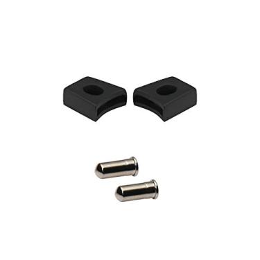 Imagem de PapaViva Rebite de pino de ponte nasal para óculos de sol Oakley Juliet/Romeo 2/X Metal XX/X Metal Penny/Mars, Prata e preto * 1 par, Juliet