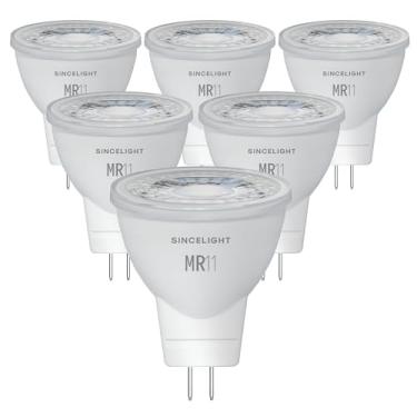 Imagem de MR11 Mini Dicróica com Base GU4, Lâmpada LED, 3W, 12 Volts, 280lm, IRC≈92, 4000K Branco Neutro, pacote de 6